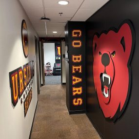 Ursinus College Football Hallway Display Ursinus College Football Hallway Display